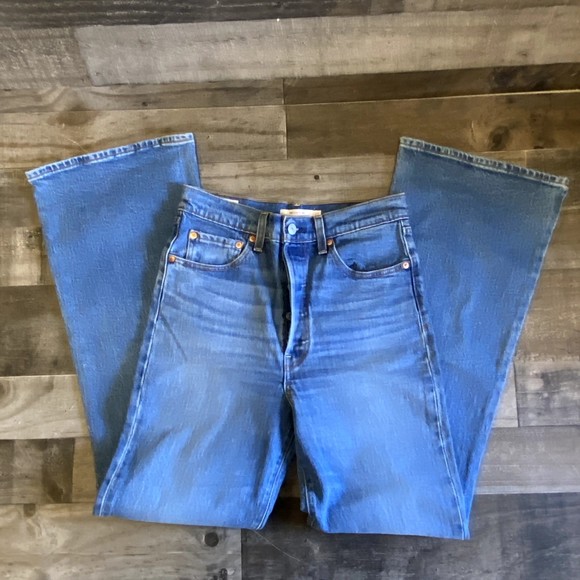 Levi's Jeans Levis Premium Ribcage Flare High Waisted Jeans 27x32